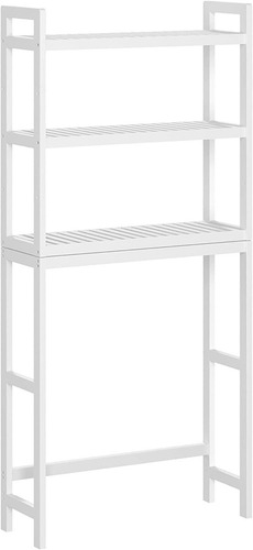 Organizador De Baño Bambú De 3 Niveles
