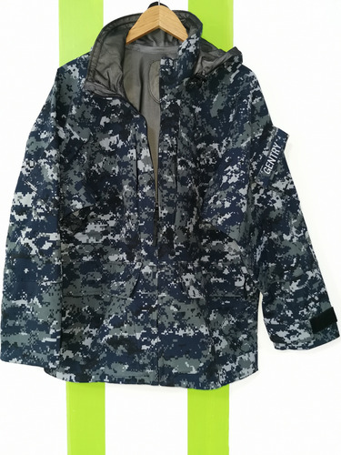 Chamarra Impermeable Parka Gore-tex Us Navy Médium-x Short (Usado)