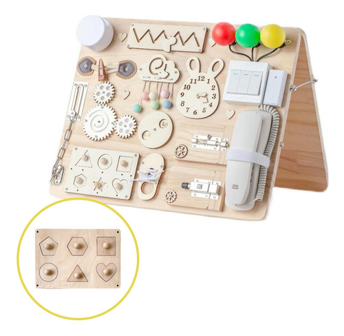 2 Busy Board Diy Accesorios Juguete Sensorial
