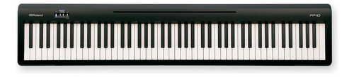 Piano Digital De 88 Teclas Fp-10-bk Roland