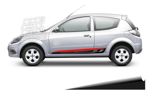 Calco Ford Ka 3 Puertas Rally Sport Juego Completo