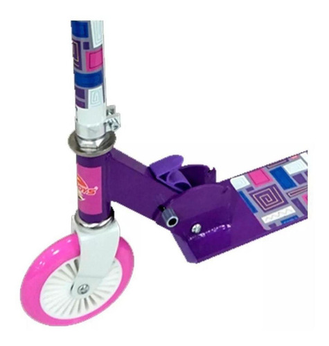 Imagem 3 de 3 de Patinete Super Rodas Roxo