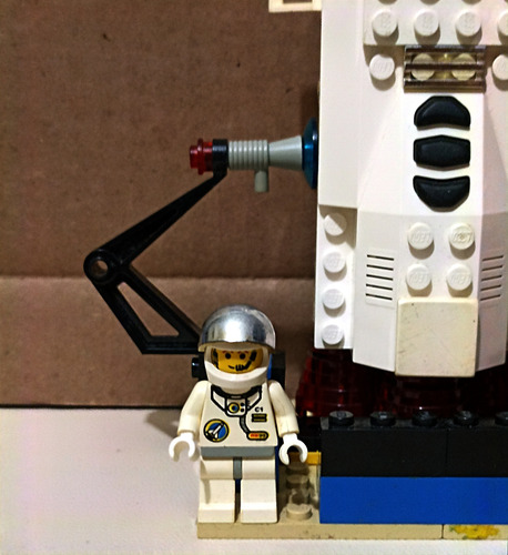 Lego System 6454 131 Lanzador De Cohetes Con Luz Y Sonido (Usado)