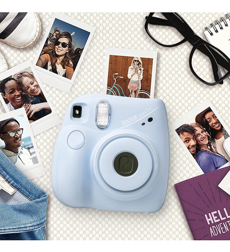 Cámara instantánea Fujifilm Instax Mini 7S azul clara