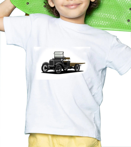 Camiseta Niño Carro Antiguo