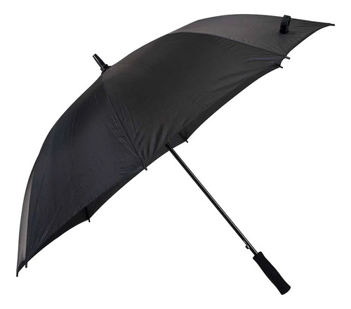 Guarda Chuva Automático Reforçado Alabama Grande Preto Mor