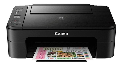 Imagen 2 de 5 de Impresora a color multifunción Canon Pixma TS3110 con wifi negra 100V/240V