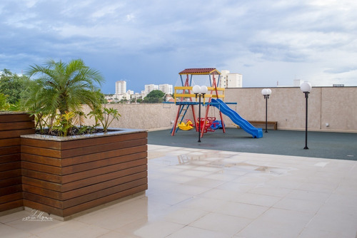 Imagem 5 de 22 de Apartamento Para Venda Localizado No Condomínio Europa Tower Com, 3 Suites, Salas, Banheiro, Cozinha, 2 Vagas Para Garagem, Ar-condicionado, Modulado - Ap00071 - 69351345