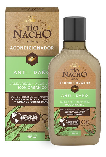 Tio Nacho Acondicionador Anti Daño Aloe Vera 200ml