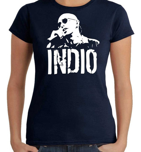 Remera Mujer Indio Solari 100% Algodón Calidad Premium