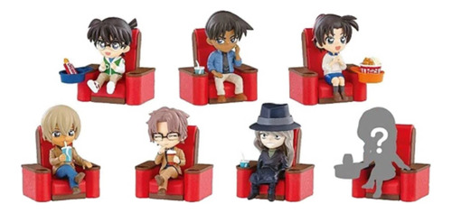 Detective Conan Rement Naratou! Movie Theater Figuras Set