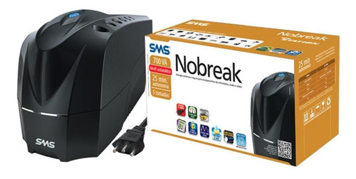 Nobreak Sms 700va New Station Bivolt 115v - Ust700bi - 27915