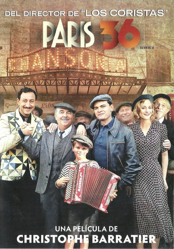 París 36 | Dvd Gérard Jugnot Película Nueva