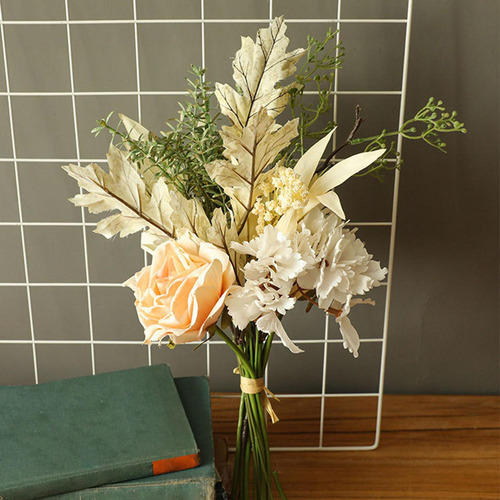 Artificial Flowers Bouquet Arrangement For Wedding Kitchen