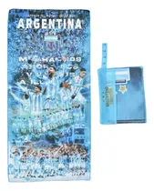 Comprar Toallon Afa Secado Rapido Seleccion Argentina Messi 3 Esrtll Seleccion Argentina 3