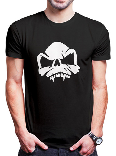 Polo Varon Vampire Skull (d0669 Boleto.store)