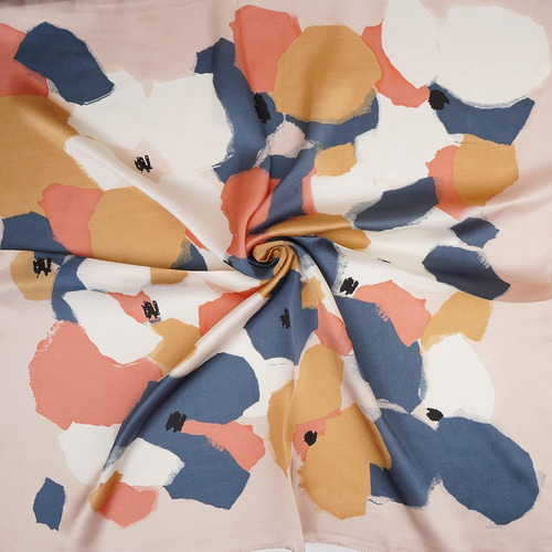 Pañuelo Cuadrado De Satén Para Mujer 70 X 70 Cm
