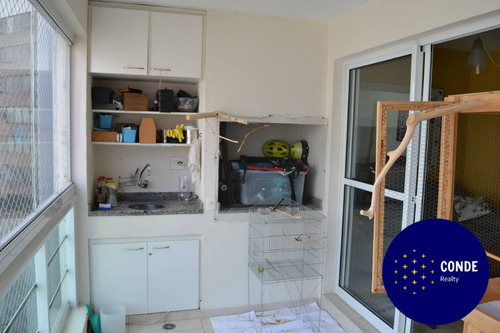 Imagem 9 de 15 de Apartamento Para Comprar Na Vila Olímpia Com 3 Quartos Varanda Gourmet - 62030716