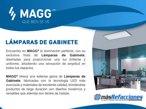 Lámpara De Techo Led 15w 60k Con Sensor Movimiento Gris Magg