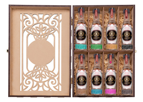 Mezcal Artesanal Premium León Set Pack Full Cata 8 Agaves