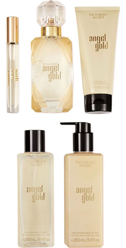 Perfume Victoria's Secret Angel Gold Edp - Feminino 5 Peças Volume Da Unidade 100 Ml