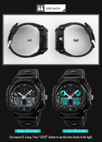Hf Reloj De Pulsera Skmei Análogo Digital 1270 De Cuerpo Li