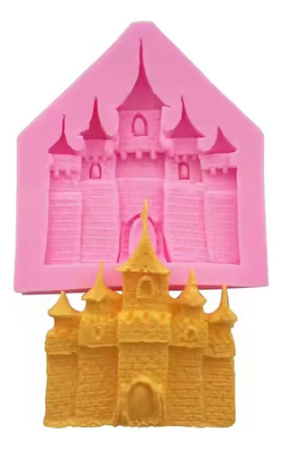 Molde Silicone Castelo Princesa Rainha Principe Fondant