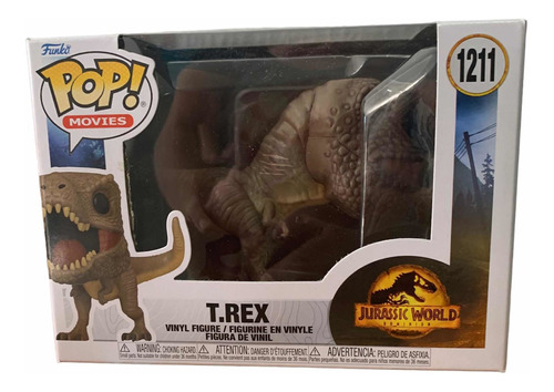 Funko Pop Tiranosaurio Rex #1211. (t. Rex)