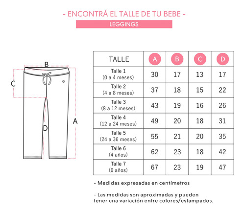 Leggings Plush Mini Anima Invierno Abrigo Bebe Kids Rosa