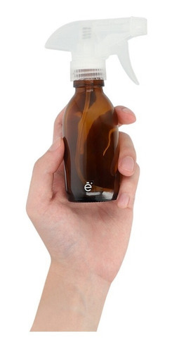 Frasco Botella 125 Ml Vidrio Atomizador Trigger Spray 10pz