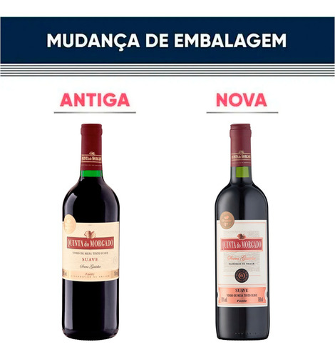 Vinho Tinto Suave Quinta Do Morgado Serra Gaúcha 750ml