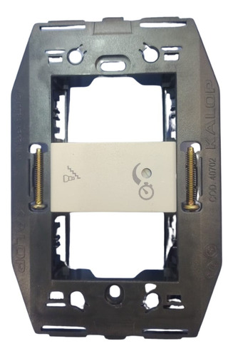 Temporizador De Luminaria Automatico Palier / Pasillo Kalop 16 A 250v Blanco