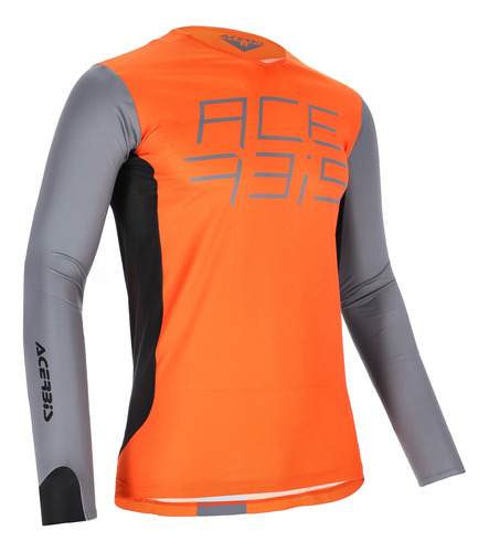 Jersey Mx J-race Naranja/gris S