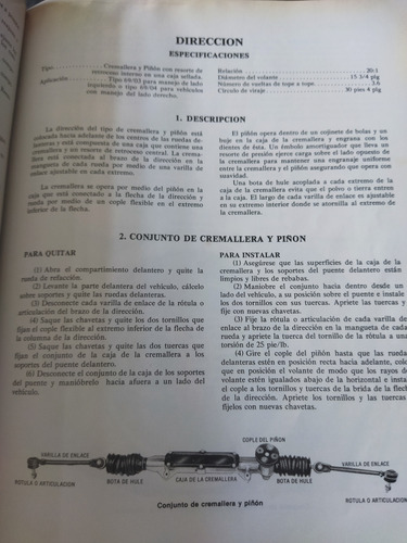 Renault: Reparación Y Mantenimiento - Manual Cecsa 1980 (Usado)