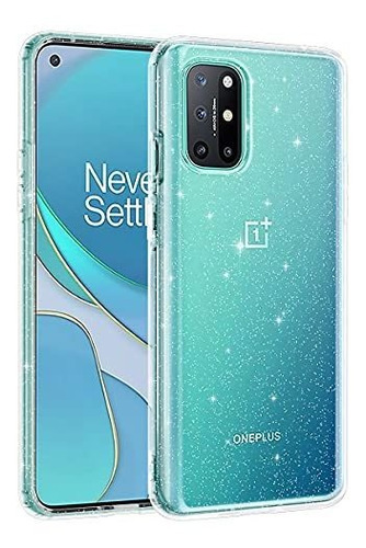 Oneplus 8t 5g Estuche 2020 Cristal Transparente Brillante