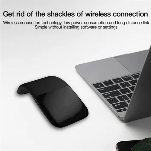 Mouse Bluetooth Arc Touch, Inalámbrico, Plegable Y Silencios