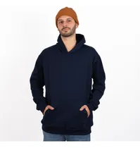 Comprar Buzo Con Capucha 12 Onzas Canguro 12 Onzas Azul Hombre