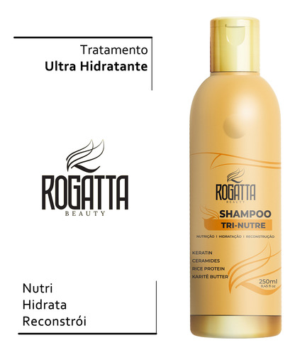 Shampoo Sos Capilar Trinutre Hidrataçao Repara Reconstrucao