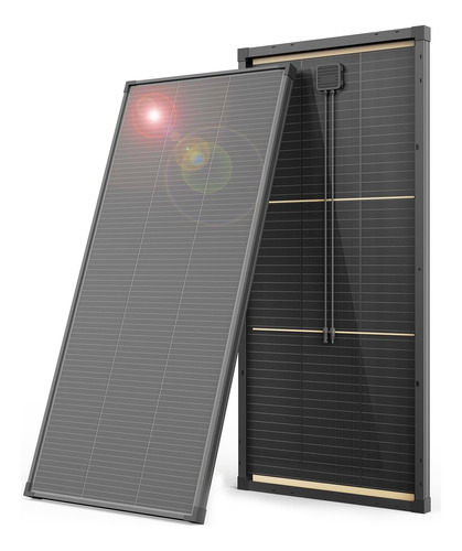 Bifacial 130 Watt Panel Solar, 12v 130w Panel Solar Mon...