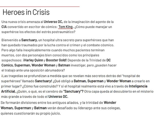 Dc Comics Heroes In Crisis Completa 1 2 3 4 5 6 7 8 9 Batman