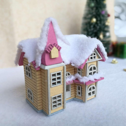 Nuevo 1:12 Casa De En Miniatura Kits De Diy Casa De