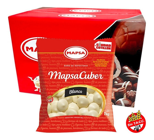 Chocolate Mapsa Caja X 6 Kilos- Ciudad Cotillón - Envios