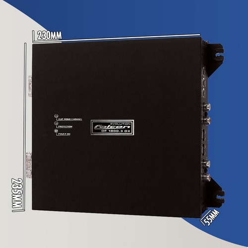 Modulo Amplificador Digital Df1800.3dhx 3 Canais Falcon 1800