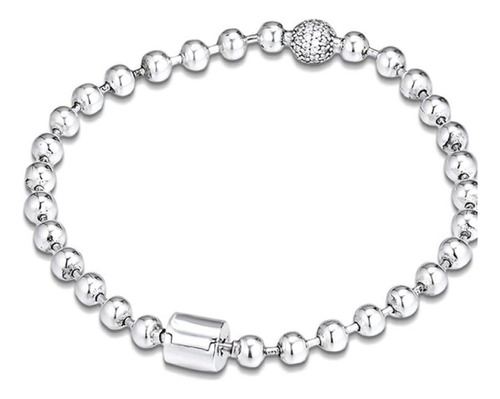 Komorebi Pulsera Plata Ley .925 Cierre Barril T21