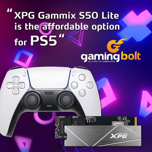 Ssd M.2 Xpg Gammix S70 Blade, Compatível Com Ps5, Dissipa...