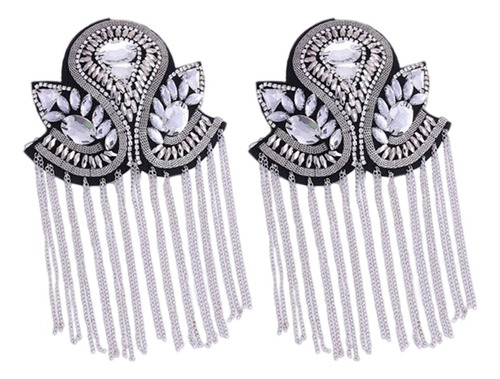 Para Para Charretera Fringe Borla Accesorios De Ropa 1 Par