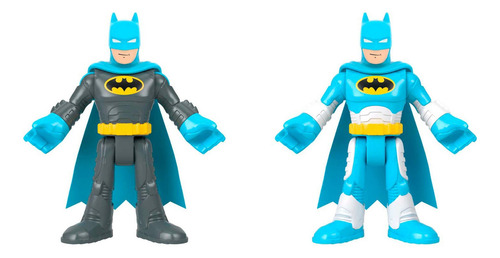 Imaginext Batman 2 Bonecos Batman E Mr. Freeze E 1 Acessório