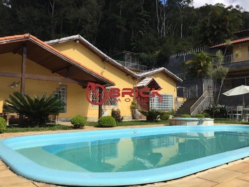 Imagem 2 de 30 de Linda Casa Na Prata Com 6 Quartos Sendo 3 Suítes E Lazer Completo. - Ca00235 - 4755671