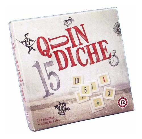 Quindiche Ruibal Juego De Mesa + 8 Años 7139 Lelab