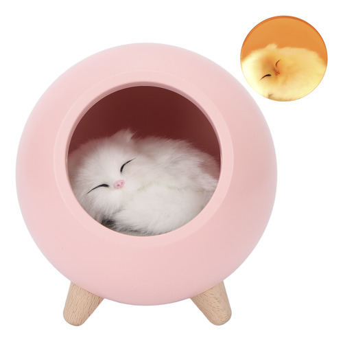 Cabecera Led Para Dormir Con Luz Led, Carga Usb, Para Gato D
